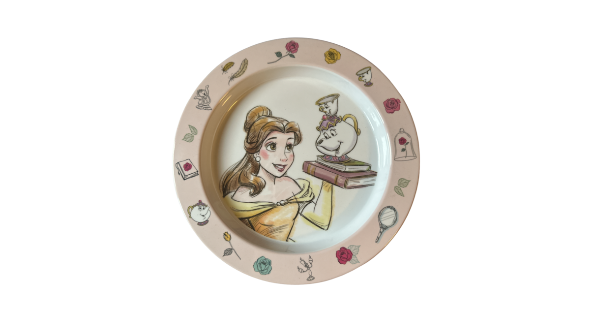 Assiette La Belle Et La Bete